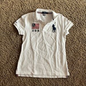 Polo Ralph Lauren white polo shirt 🇺🇸
